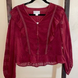 Lace blouse